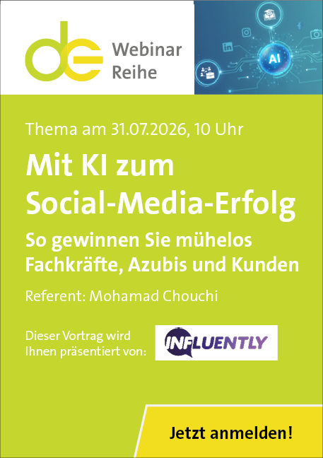 Webinar: Mit KI zum Social-Media-Erfolg - am 31.07.2026