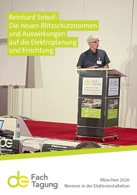 VIDEO "Die neuen Blitzschutznormen und Auswirkungen auf die Elektroplanung und Errichtung"